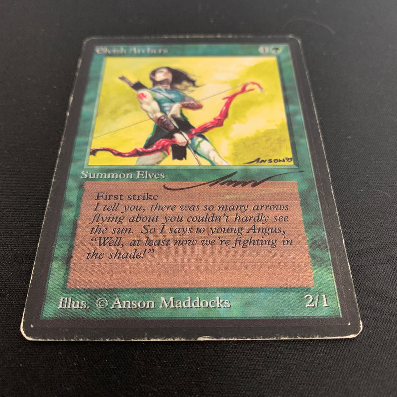 Magic the Gathering Elvish Archers - Beta 