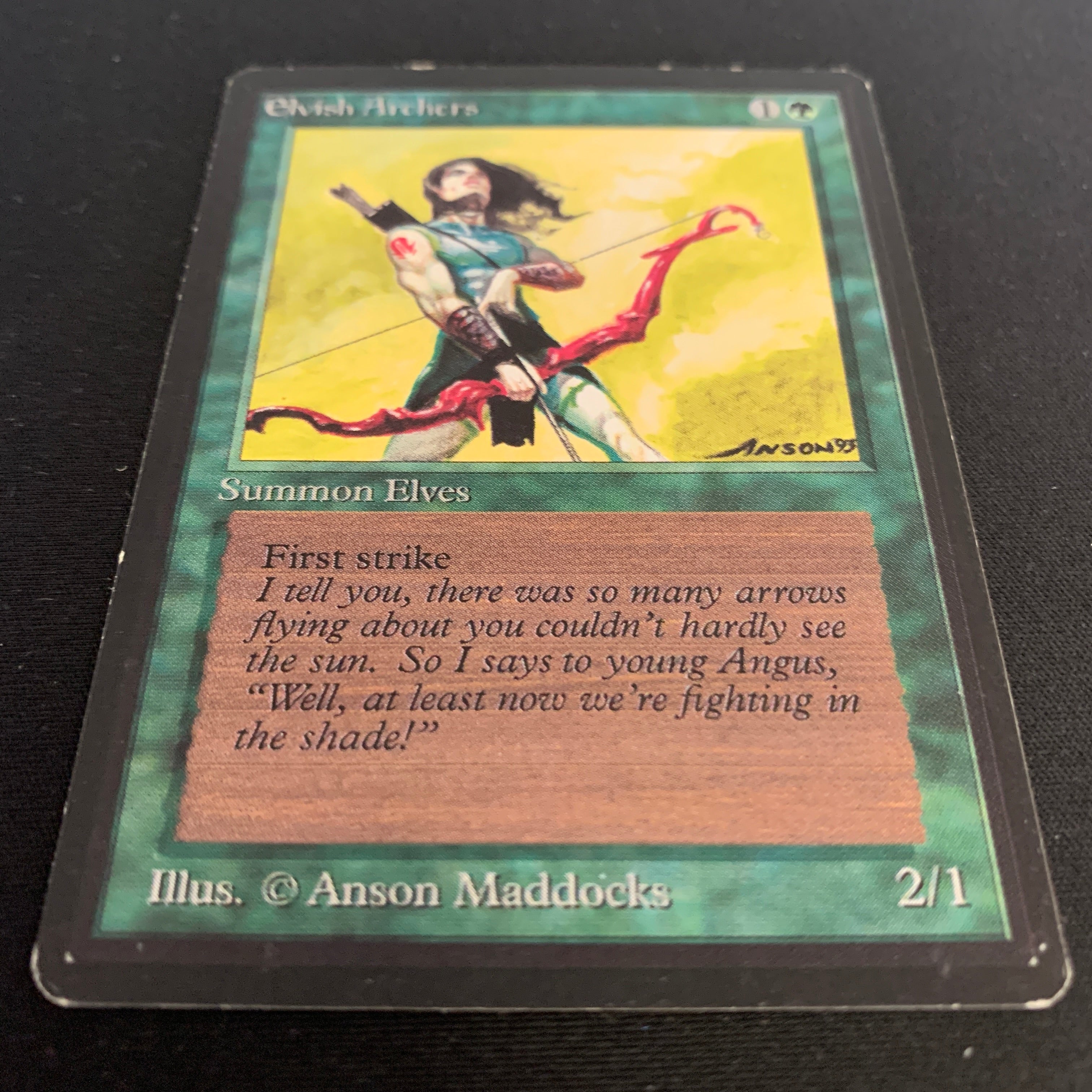 MTG Singles - Elvish Archers - Beta - 