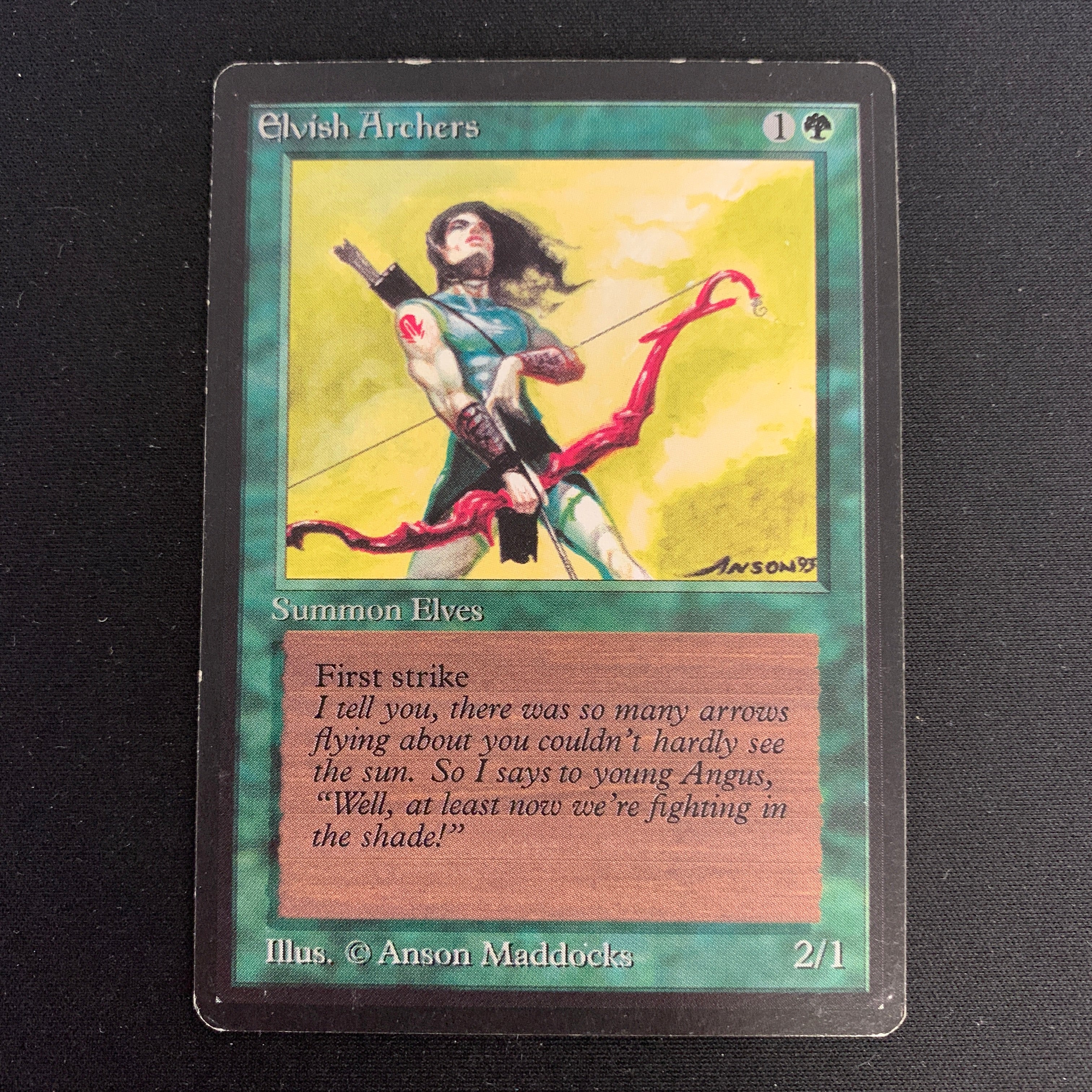 MTG Singles - Elvish Archers - Beta - 