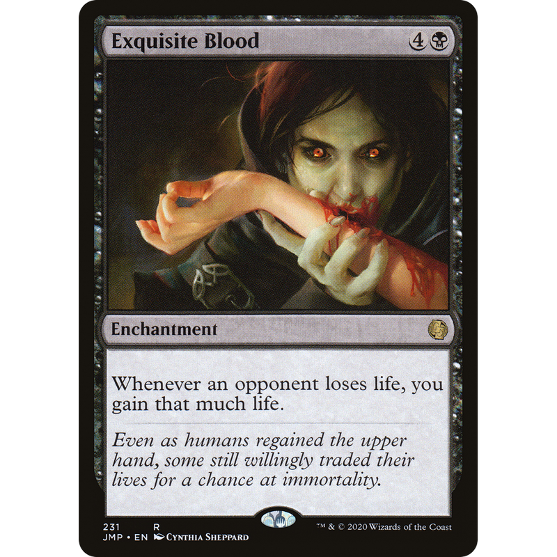 Magic the Gathering Exquisite Blood - Jumpstart NM