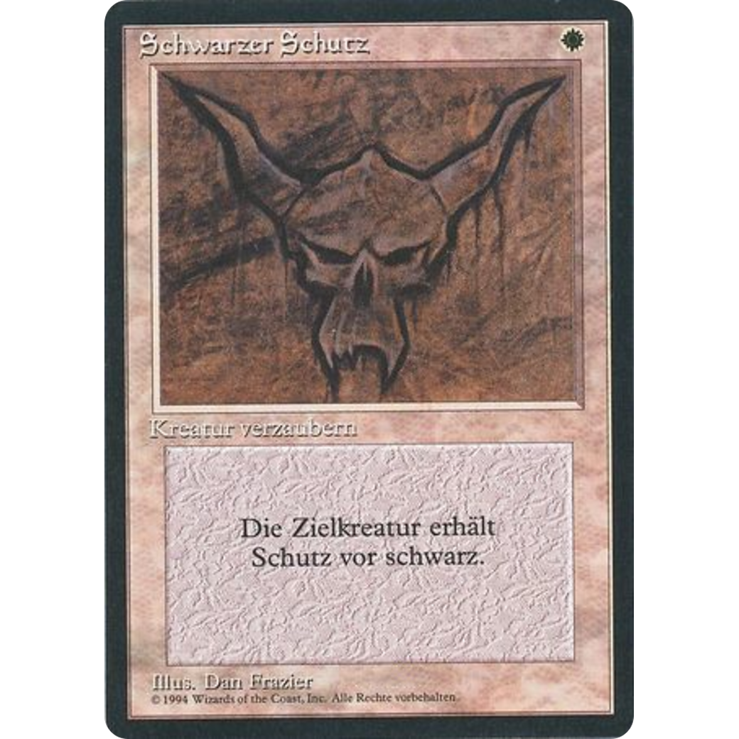 MTG Singles - Black Ward - Foreign Black Bordered - German - Regular