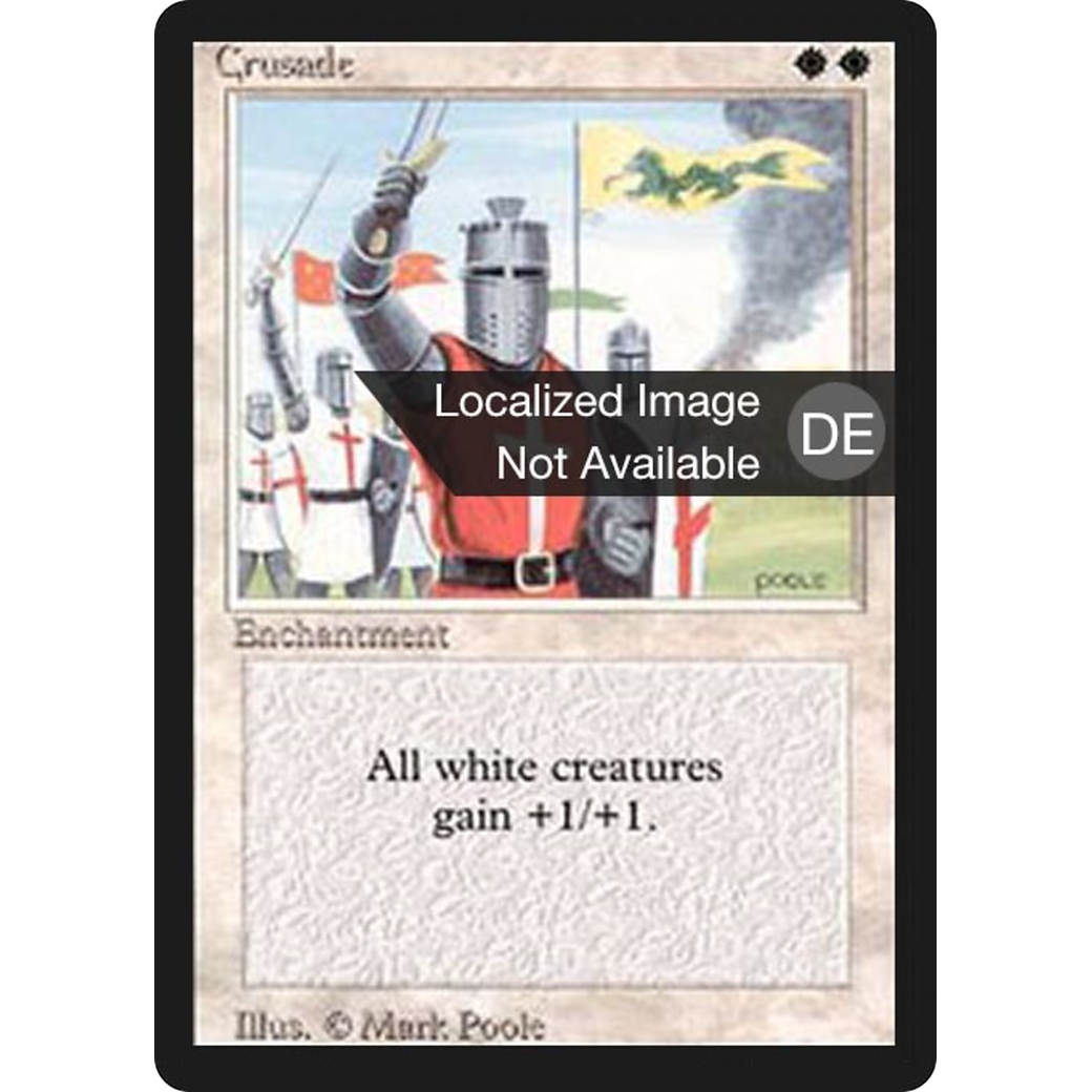 MTG Singles - Crusade - Foreign Black Bordered - German - Regular