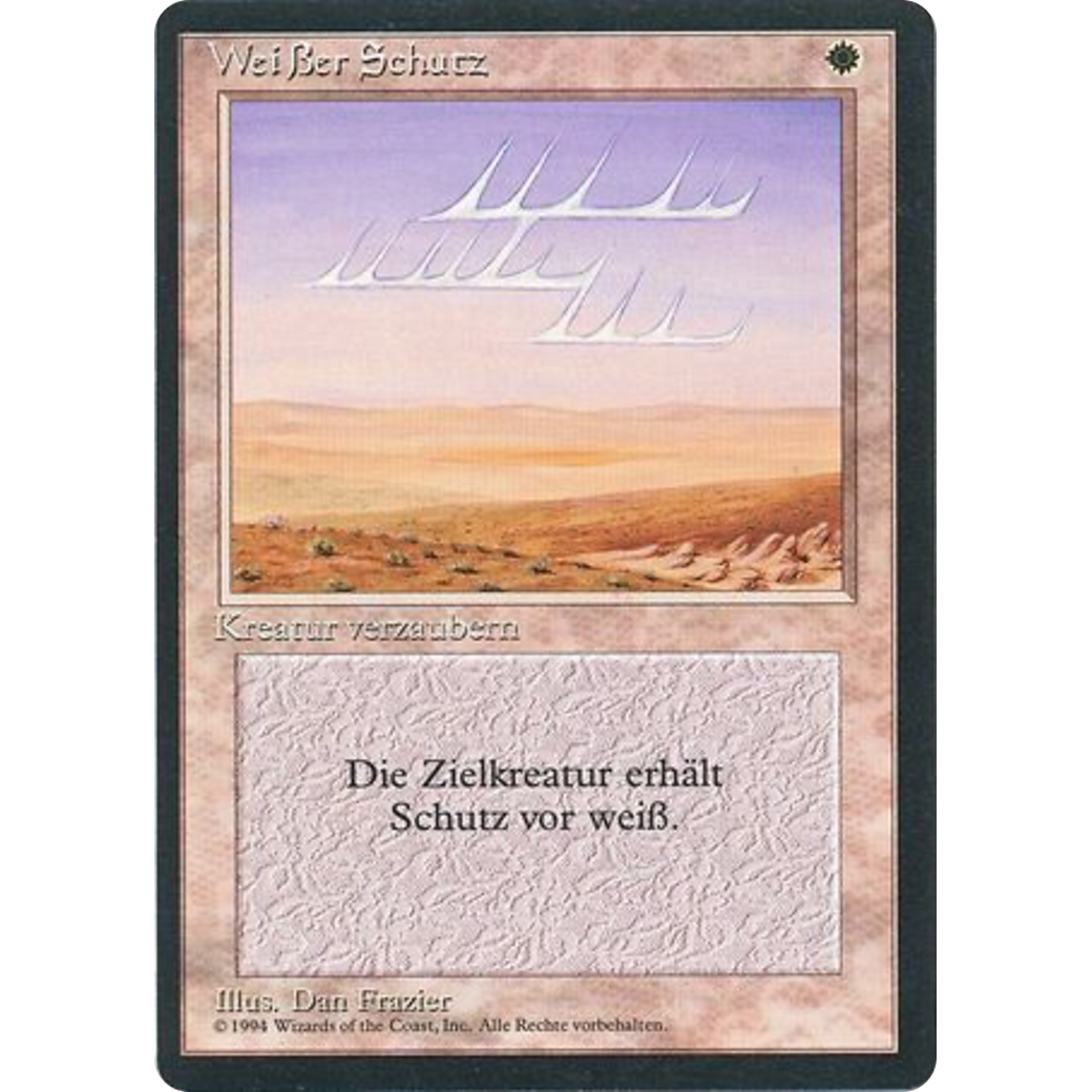 MTG Singles - White Ward - Foreign Black Bordered - German - Regular