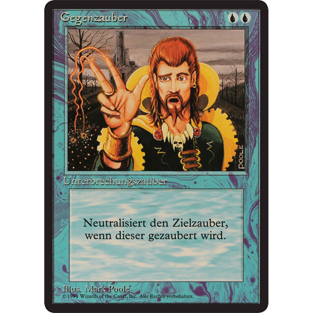 MTG Singles - Counterspell - Foreign Black Bordered - German - Regular
