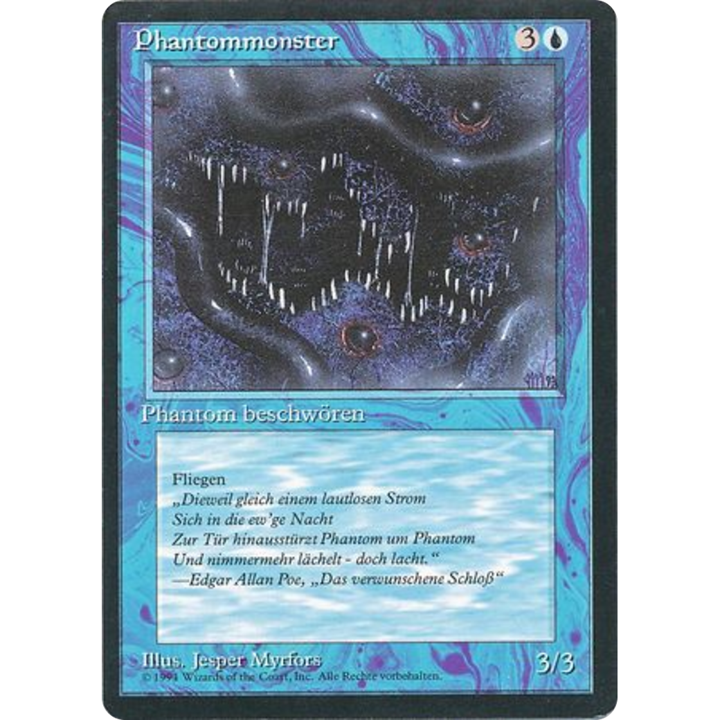 MTG Singles - Phantom Monster - Foreign Black Bordered - German - Regular
