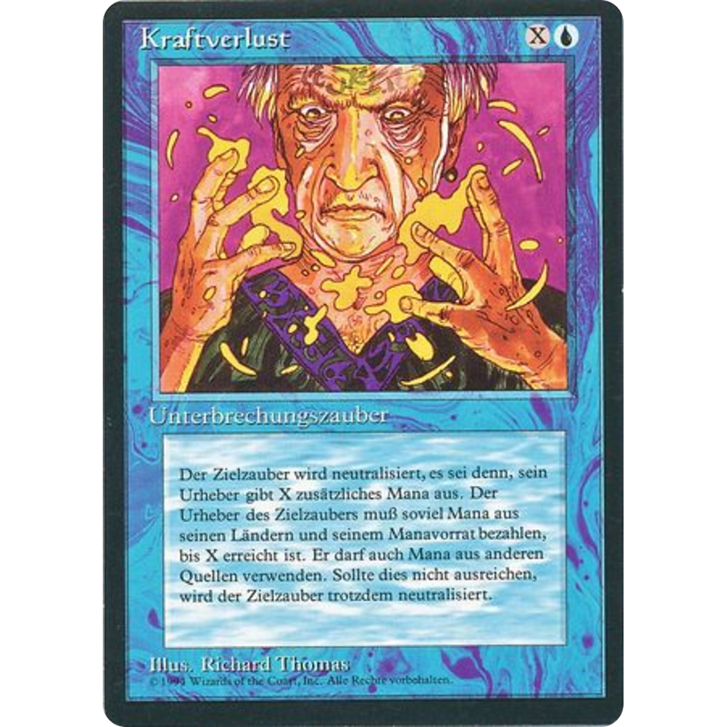 MTG Singles - Power Sink - Foreign Black Bordered - German - Regular