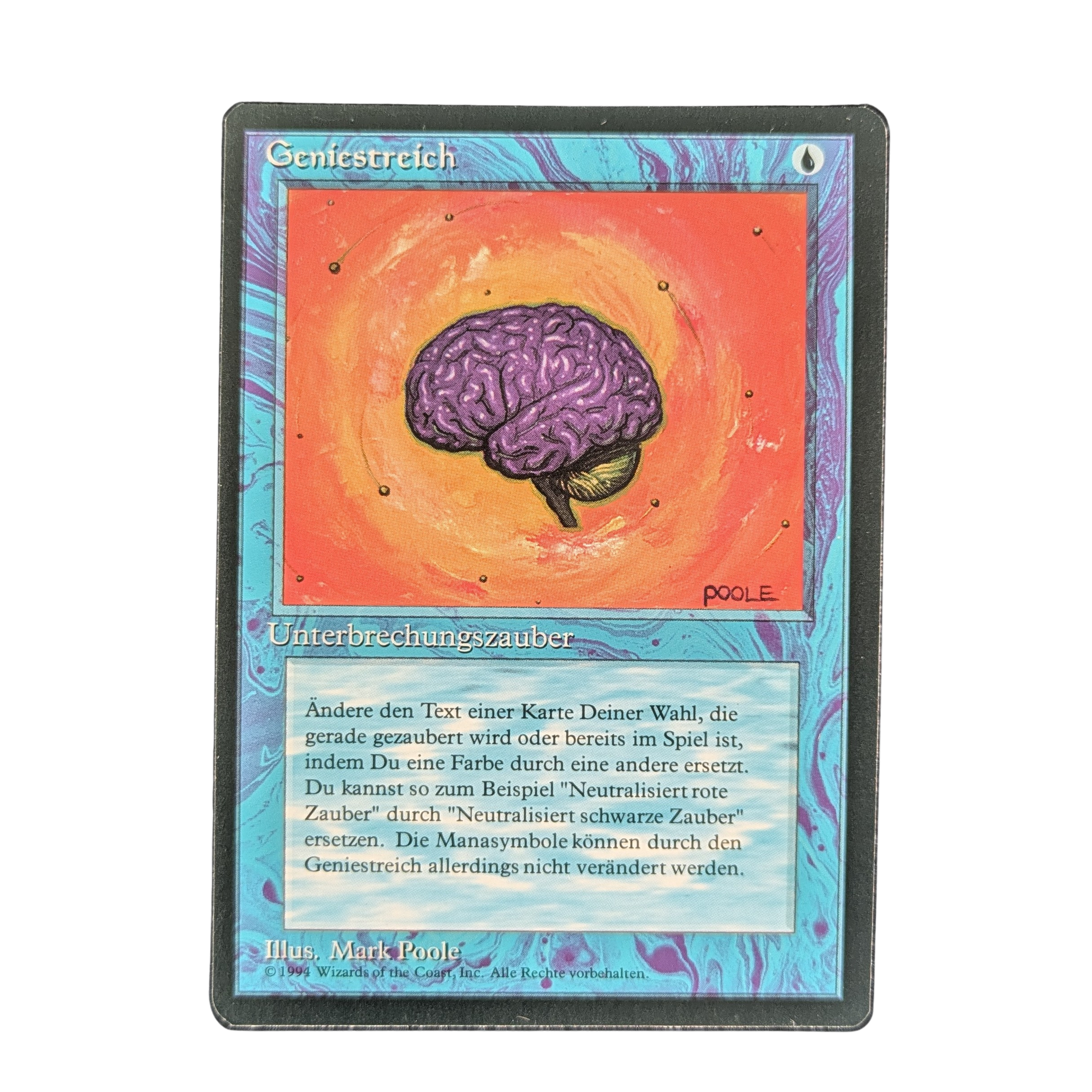 MTG Singles - Sleight of Mind - Foreign Black Bordered - German - 