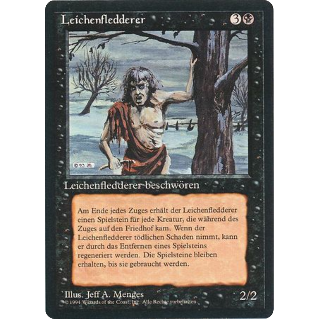 MTG Singles - Scavenging Ghoul - Foreign Black Bordered - German - Regular