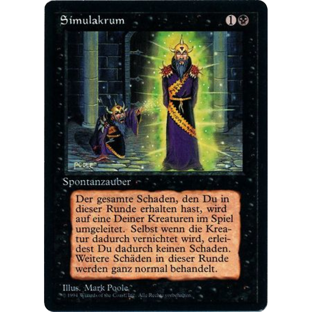 MTG Singles - Simulacrum - Foreign Black Bordered - German - Regular