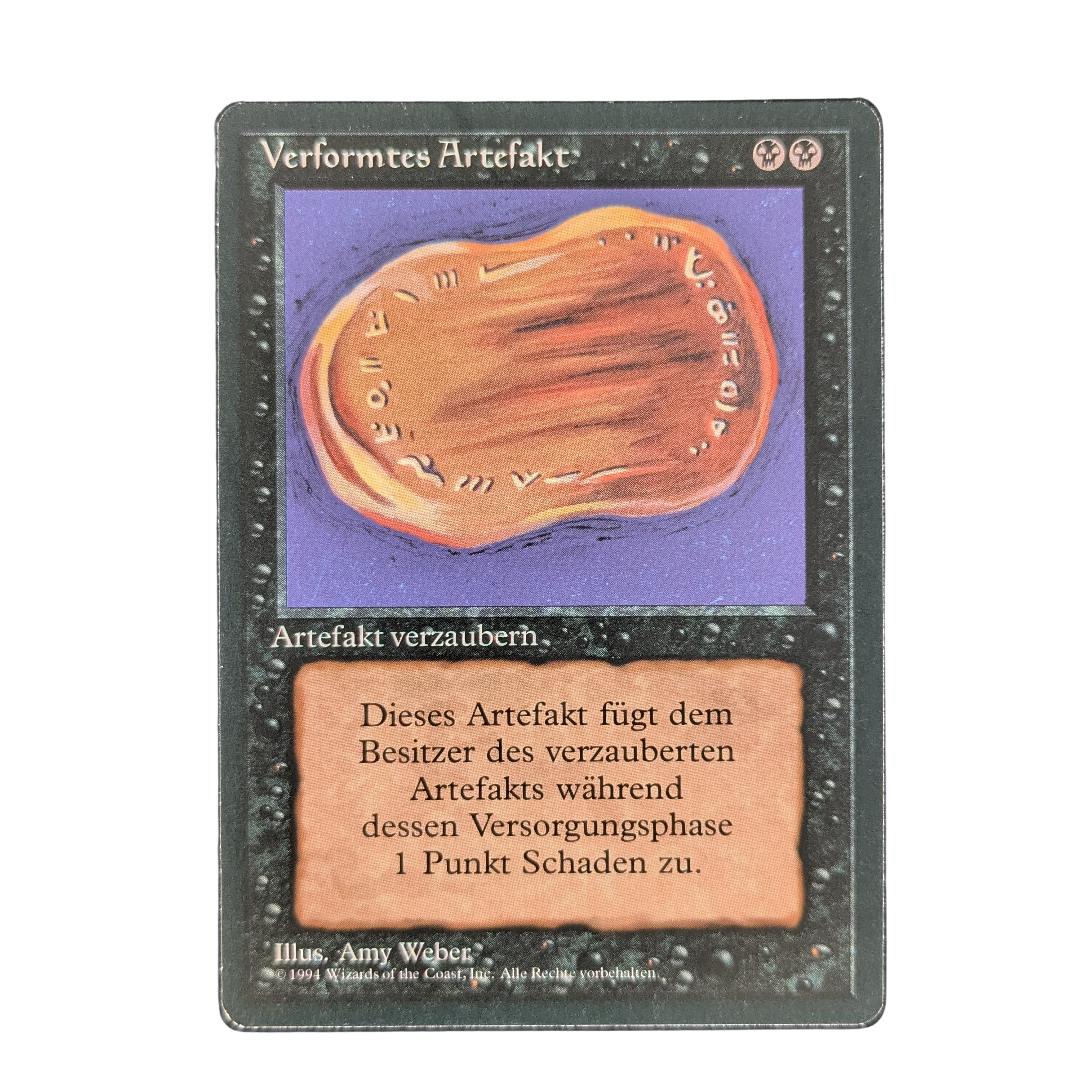 MTG Singles - Warp Artifact - Foreign Black Bordered - German - 