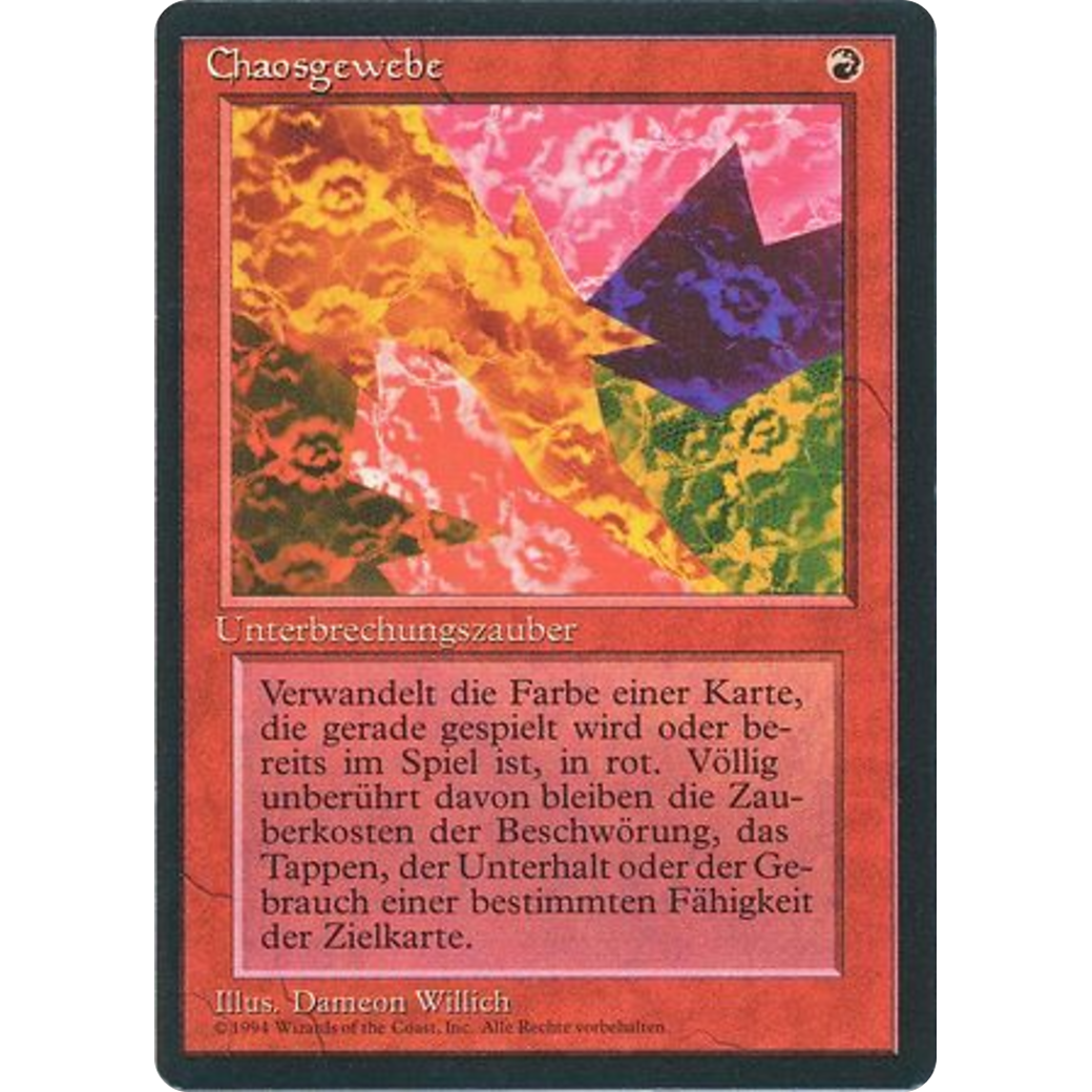 MTG Singles - Chaoslace - Foreign Black Bordered - German - Regular