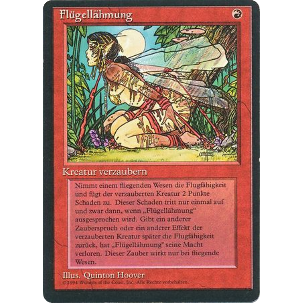 MTG Singles - Earthbind - Foreign Black Bordered - German - Regular