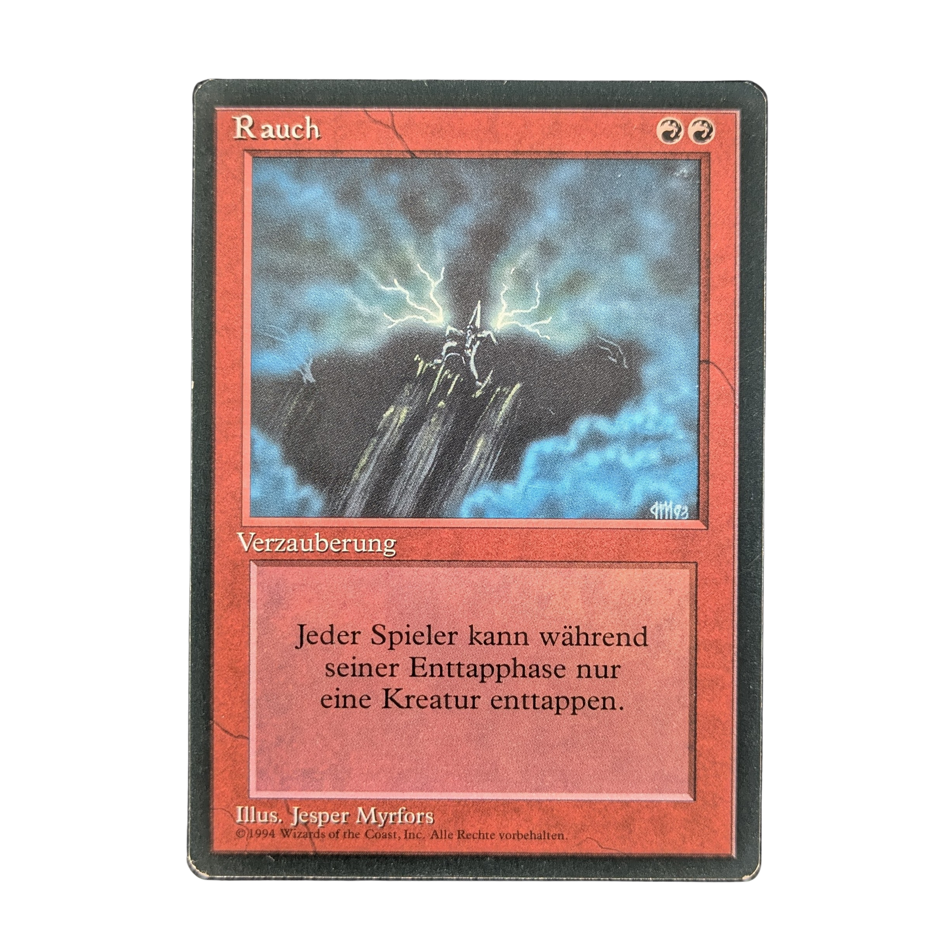 Smoke - Foreign Black Bordered - German