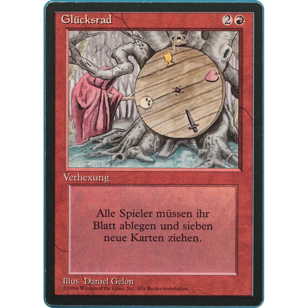 MTG Singles - Wheel of Fortune - Foreign Black Bordered - 