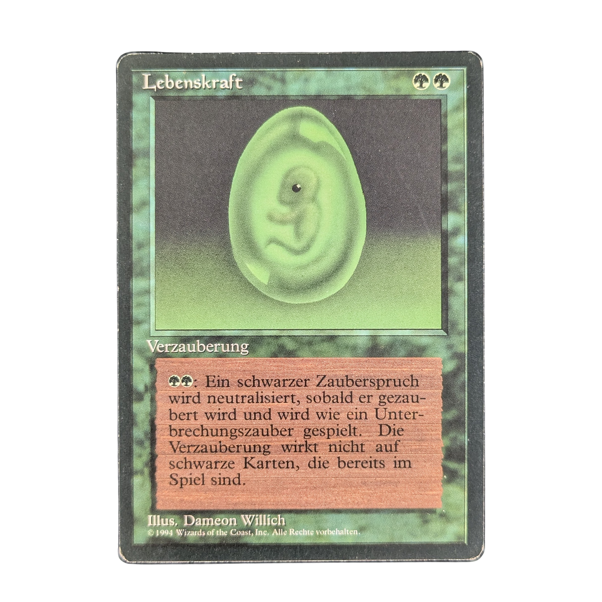 MTG Singles - Lifeforce - Foreign Black Bordered - German - 