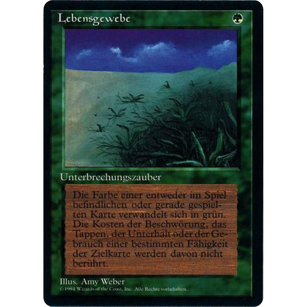 MTG Singles - Lifelace - Foreign Black Bordered - German - Regular