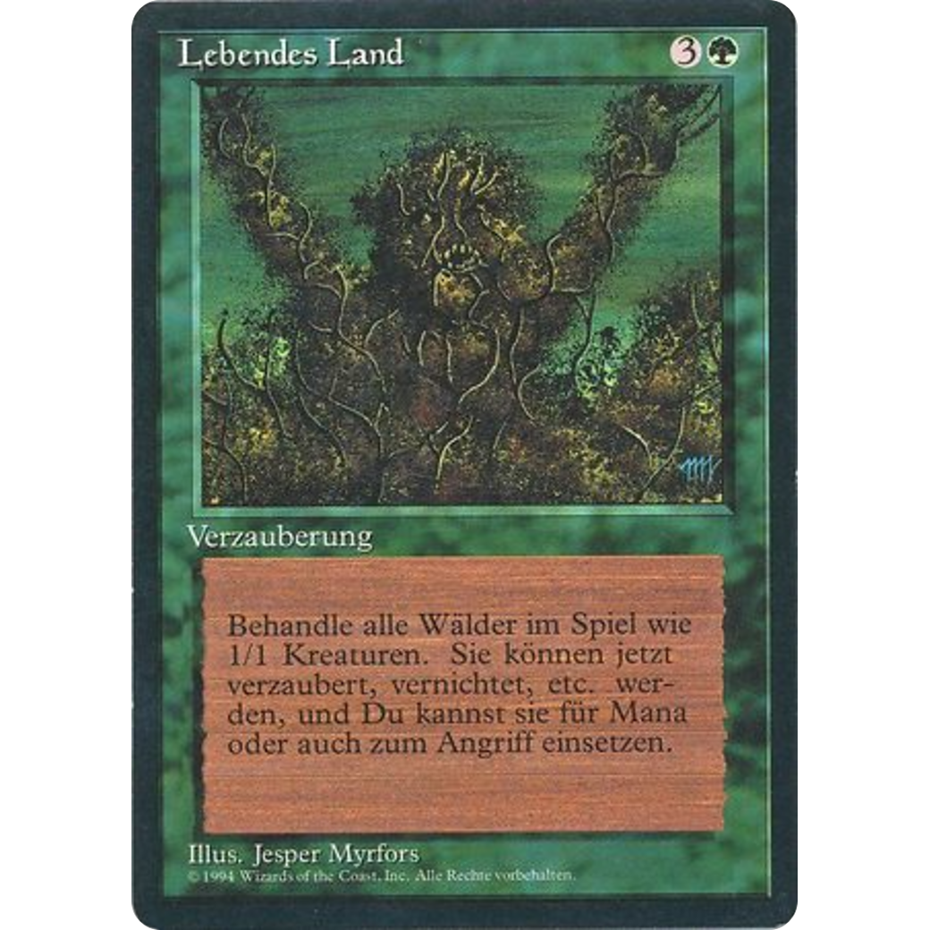 MTG Singles - Living Lands - Foreign Black Bordered - German - Regular