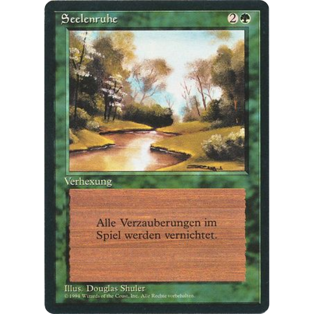 MTG Singles - Tranquility - Foreign Black Bordered - German - Regular
