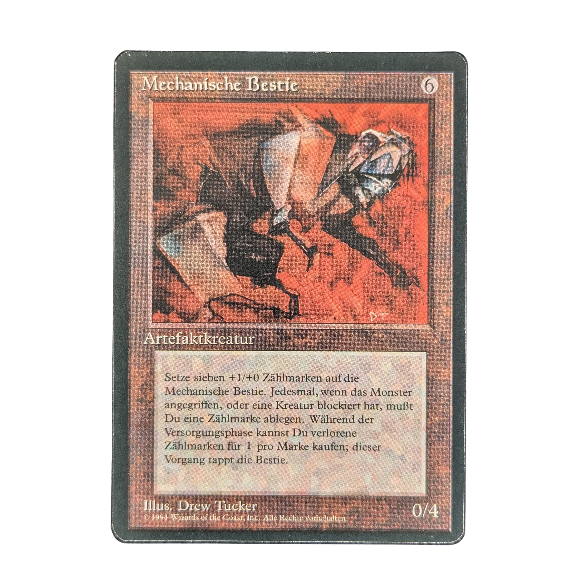 MTG Singles - Clockwork Beast - Foreign Black Bordered - German - 