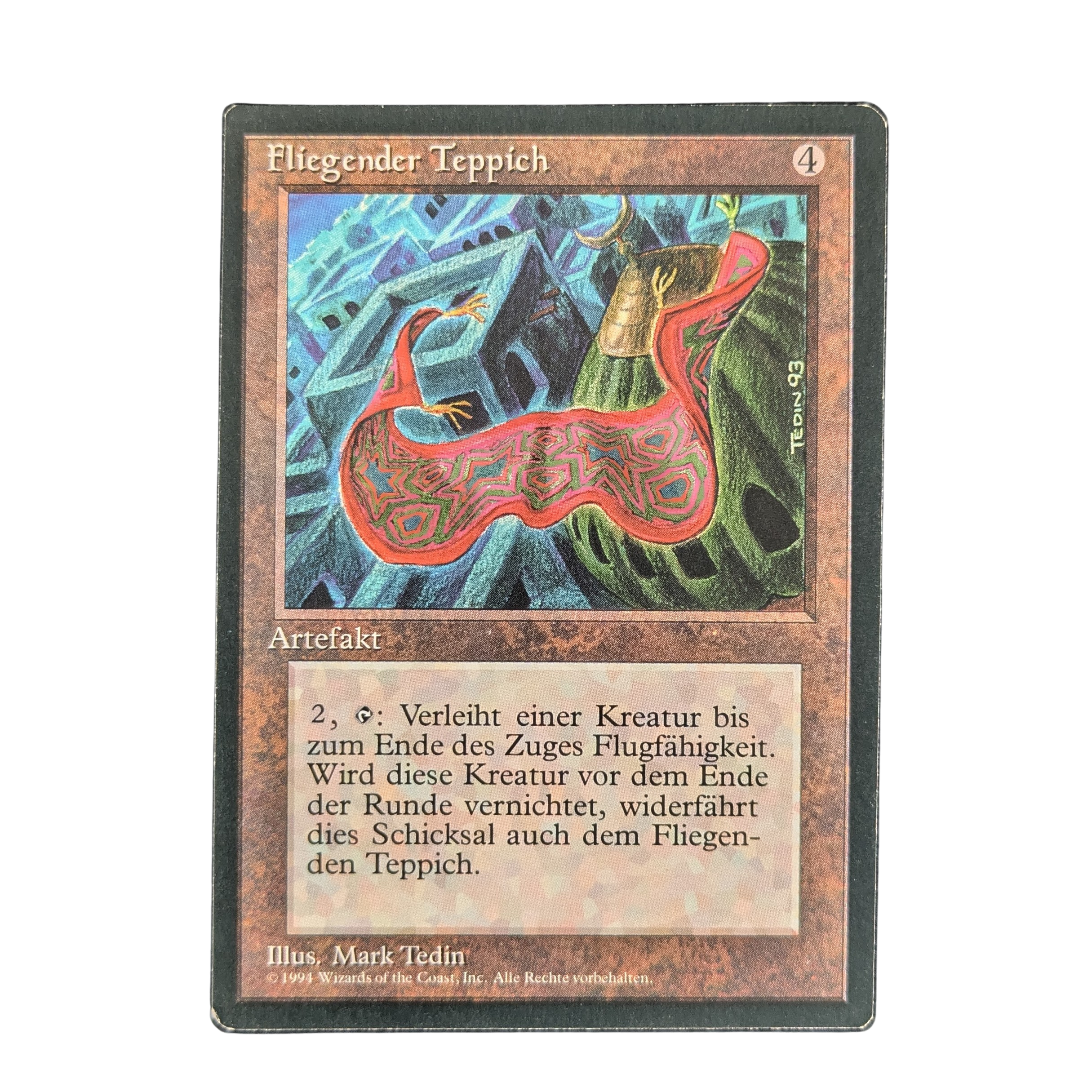 MTG Singles - Flying Carpet - Foreign Black Bordered - German - 