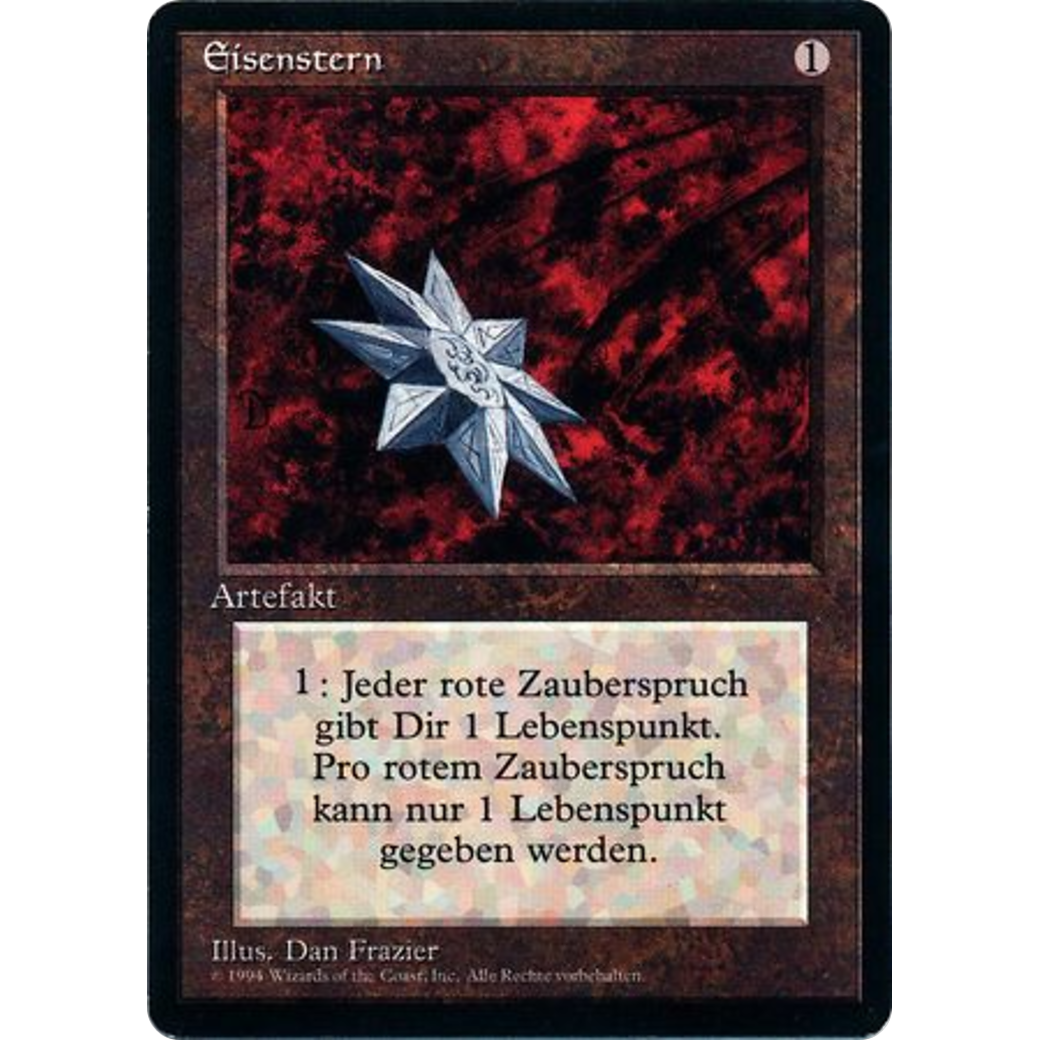 MTG Singles - Iron Star - Foreign Black Bordered - German - Regular