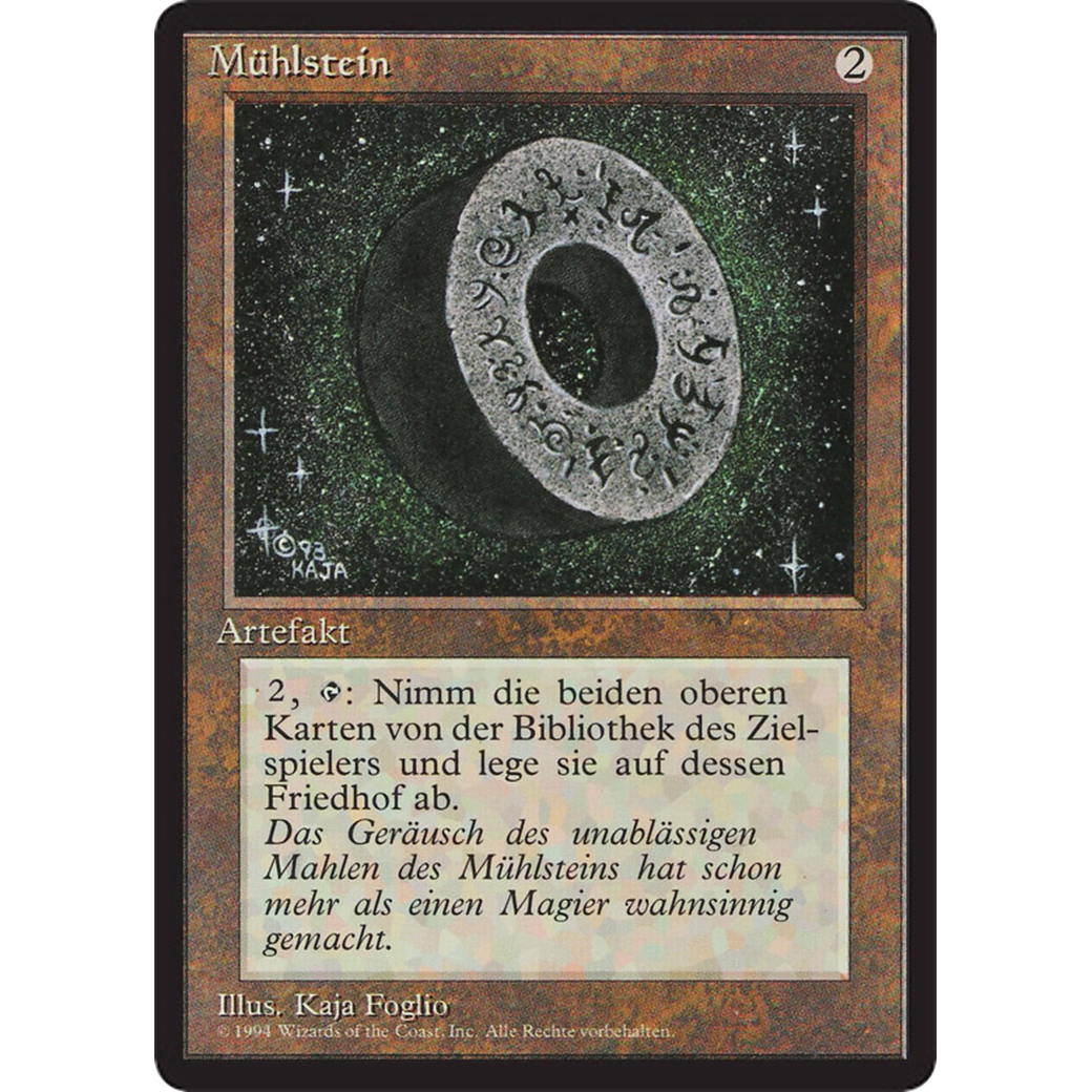 MTG Singles - Millstone - Foreign Black Bordered - German - Regular