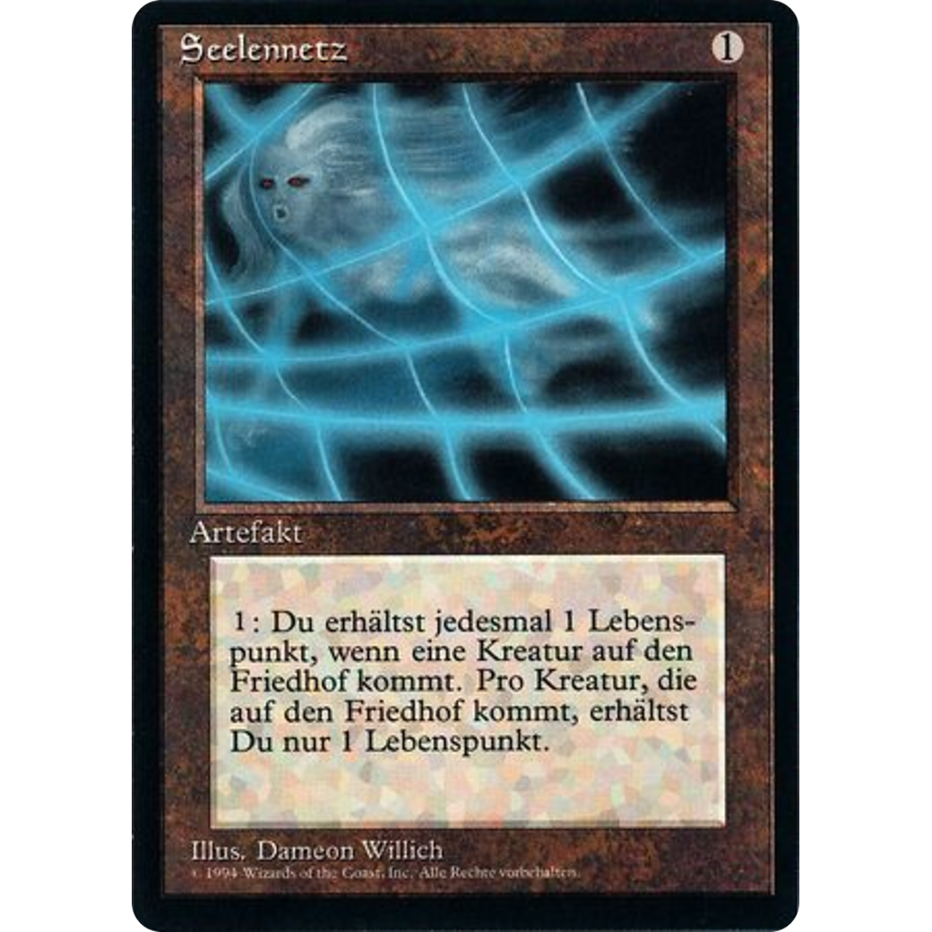 MTG Singles - Soul Net - Foreign Black Bordered - German - Regular