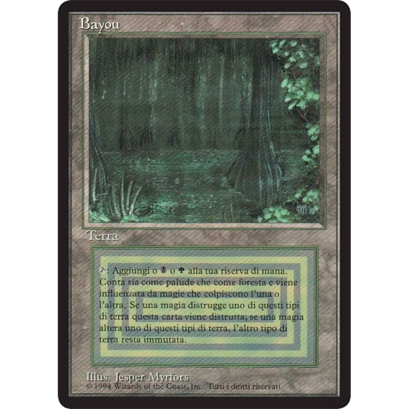 MTG Singles - Bayou - Foreign Black Bordered - 