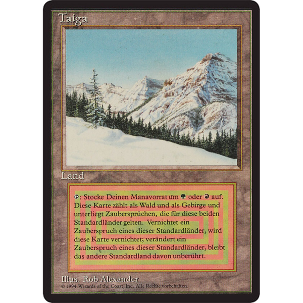 Taiga - Foreign Black Bordered Taiga - Foreign Black Bordered