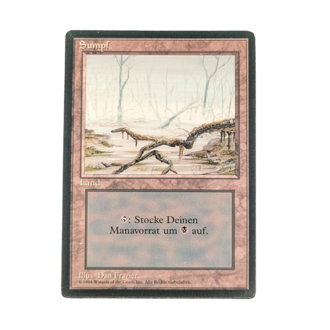MTG Singles - Swamp (V.1) - Foreign Black Bordered - German - Regular