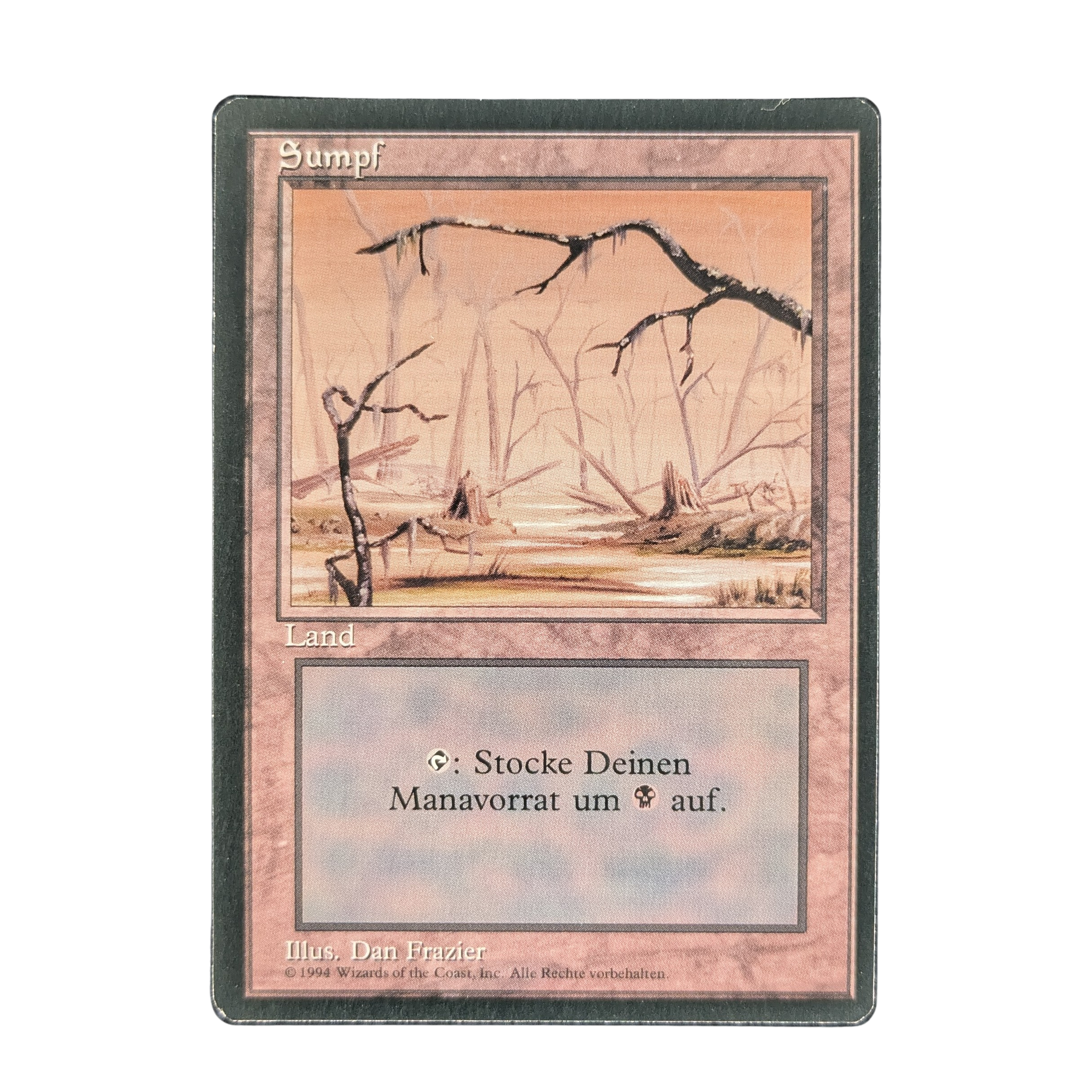MTG Singles - Swamp (V.1) - Foreign Black Bordered - German - 