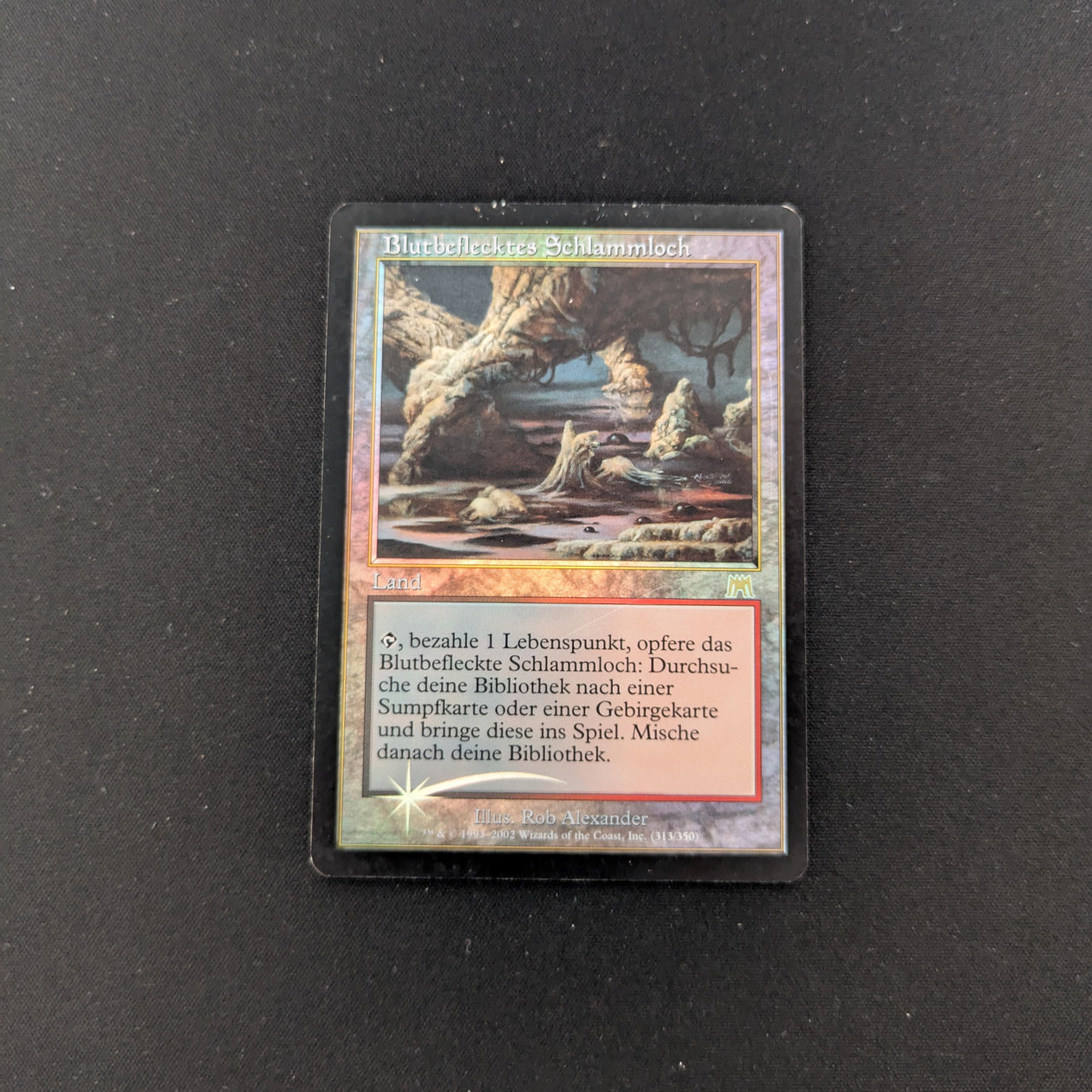 Magic the Gathering [FOIL] Bloodstained Mire - Onslaught - PL 