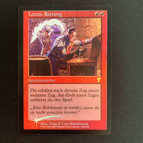 Magic the Gathering [FOIL] Final Fortune - Seventh Edition - NM 