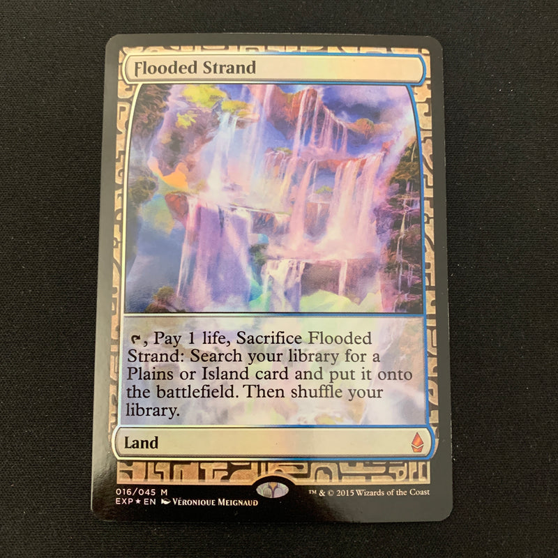 [FOIL] Flooded Strand - Zendikar Expeditions - EX