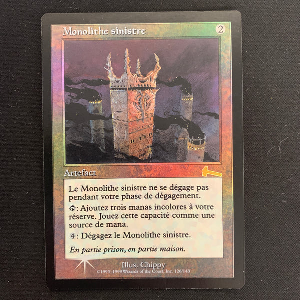 Magic the Gathering [FOIL] Grim Monolith - Urza's Legacy - GD 