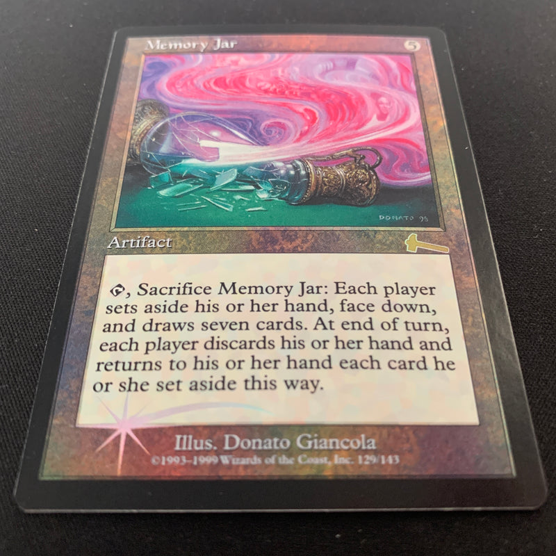 Magic the Gathering [FOIL] Memory Jar - Urza's Legacy - EX 