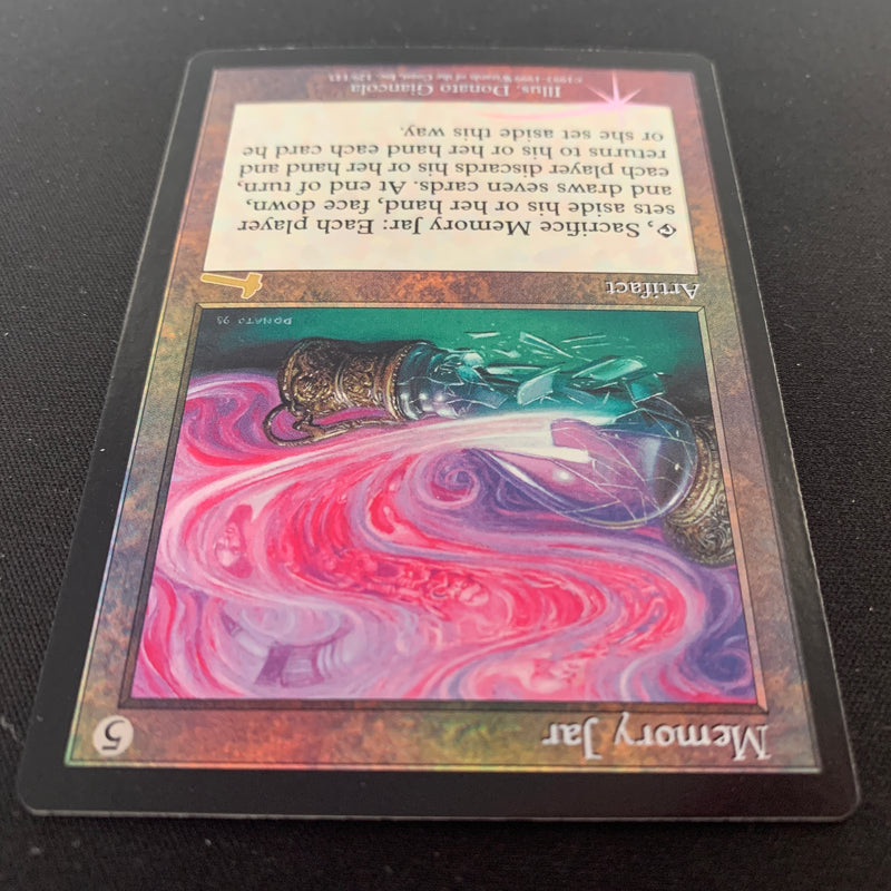 Magic the Gathering [FOIL] Memory Jar - Urza's Legacy - EX 