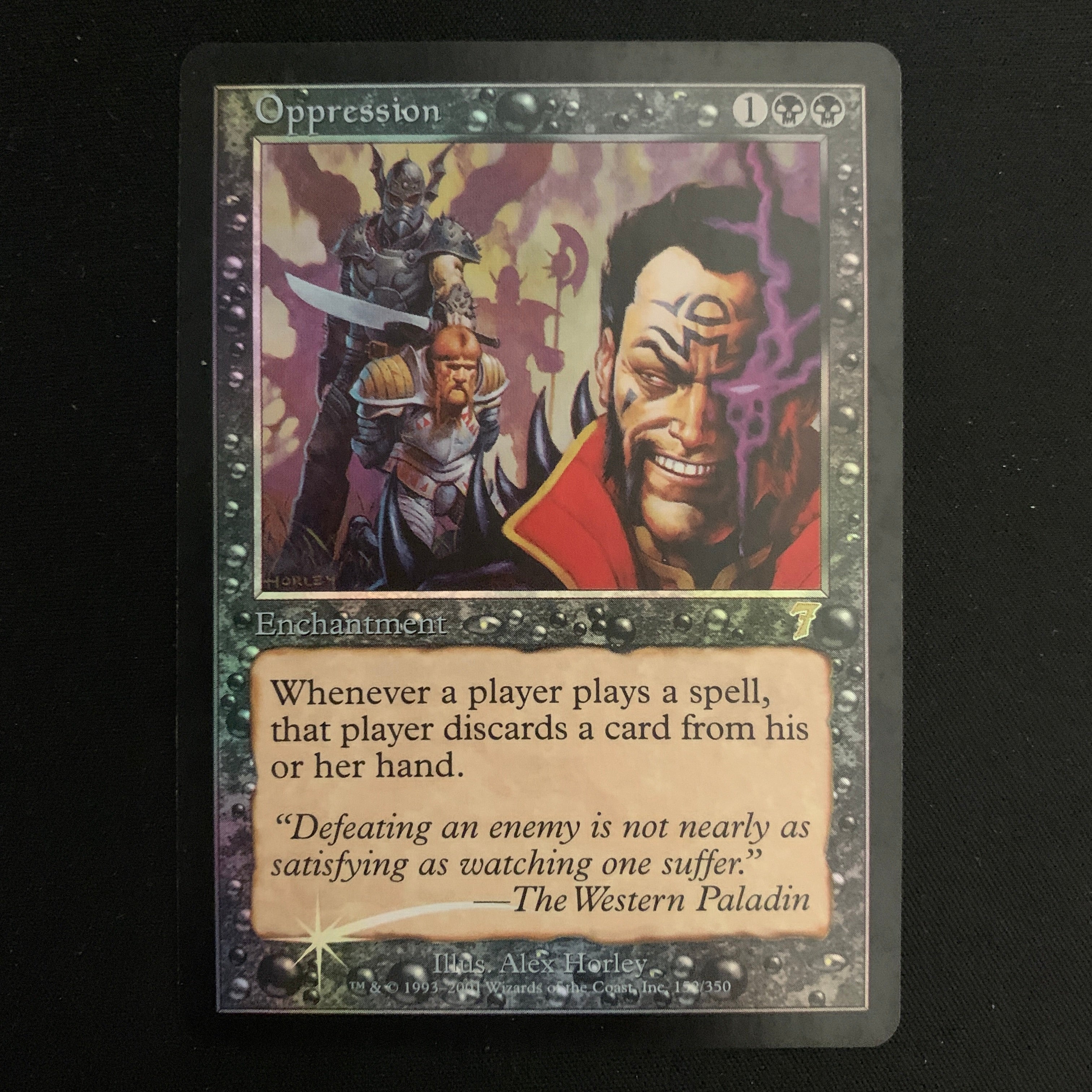 MTG Singles - [FOIL] Oppression - Seventh Edition - GD - 