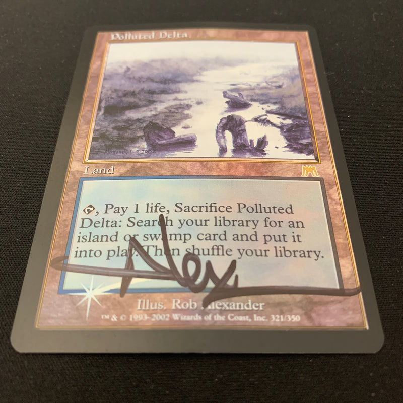 [FOIL] Polluted Delta - Onslaught - LP, SIGNED