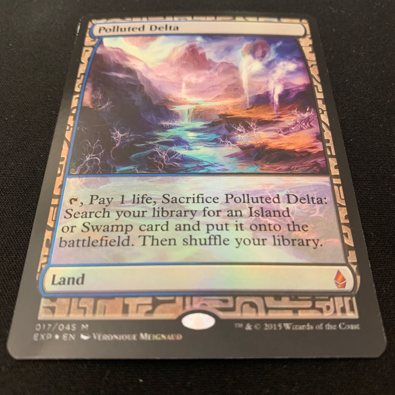 Magic the Gathering [FOIL] Polluted Delta - Zendikar Expeditions - EX 