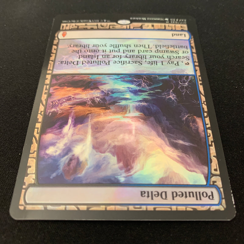 Magic the Gathering [FOIL] Polluted Delta - Zendikar Expeditions - EX 