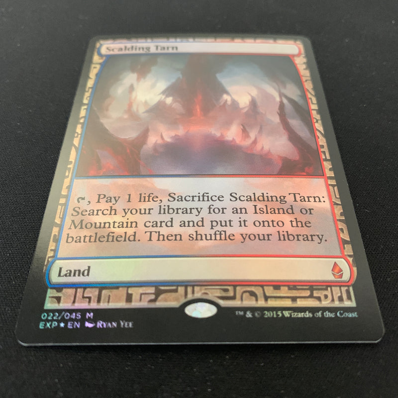 Magic the Gathering [FOIL] Scalding Tarn - Zendikar Expeditions - NM 