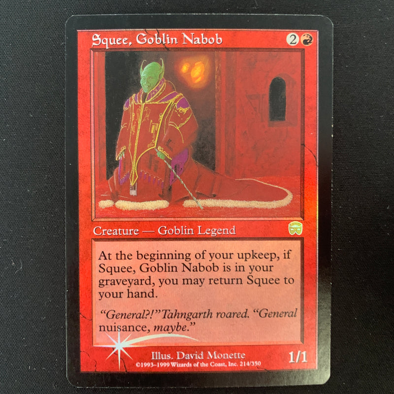 Magic the Gathering [FOIL] Squee, Goblin Nabob - Mercadian Masques - GD 