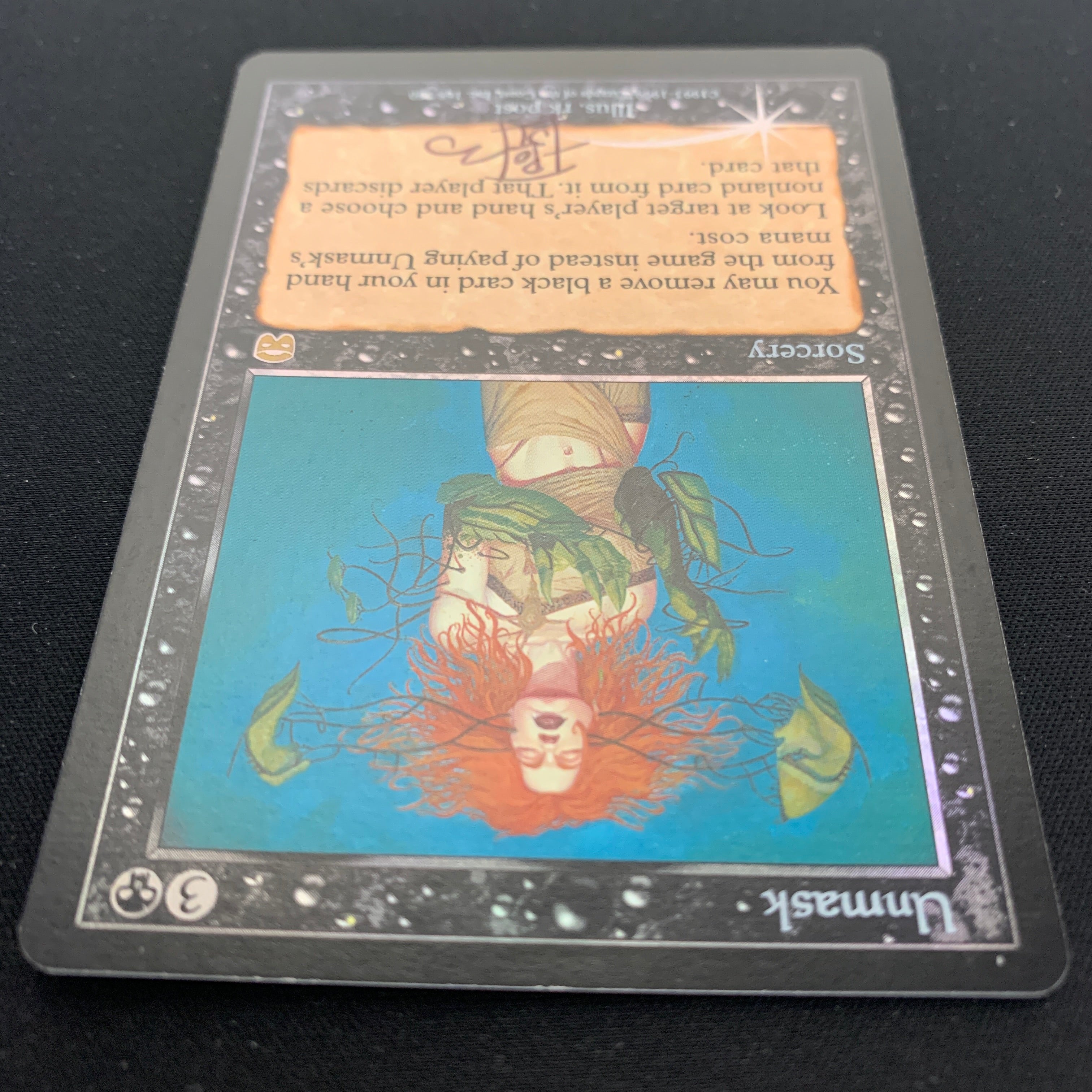 MTG Singles - [FOIL] Unmask - Mercadian Masques - GD, SIGNED - 