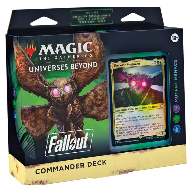 Universes Beyond: Fallout Commander Deck Mutant Menace