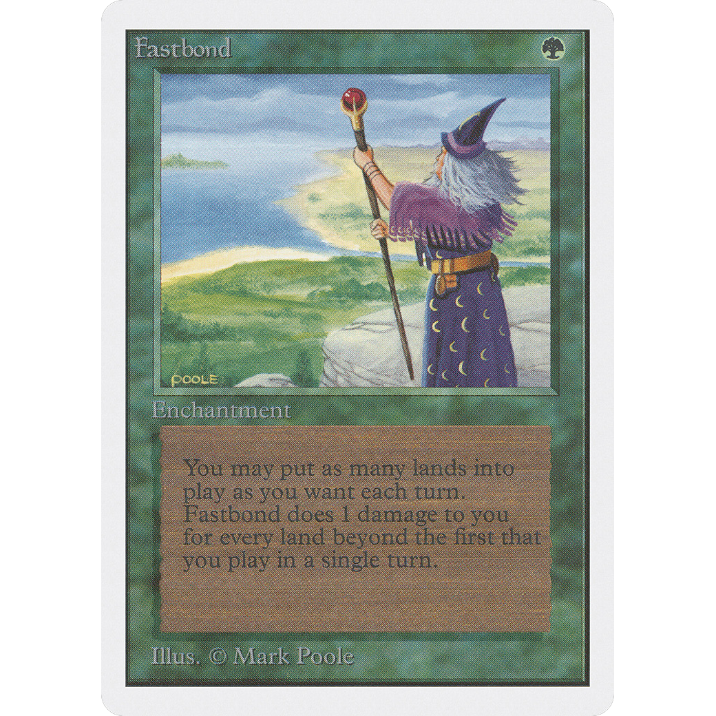 MTG Singles - Fastbond - Unlimited - NM