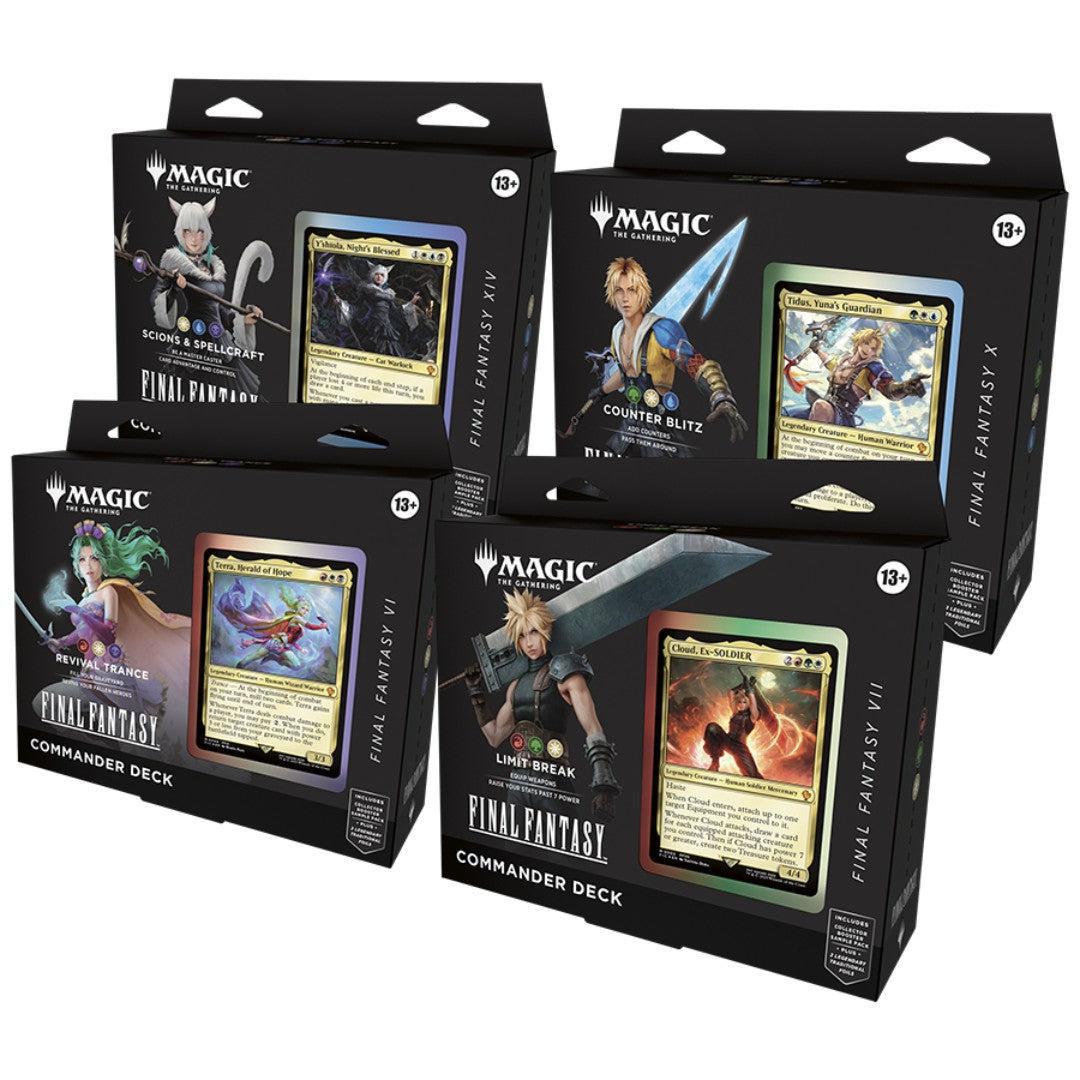 お歳暮・冬ギフト特集2025 Final Fantasy Commander Deck Set マジック：ザ・ギャザリング