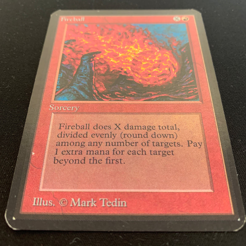 Magic the Gathering Fireball - Alpha 