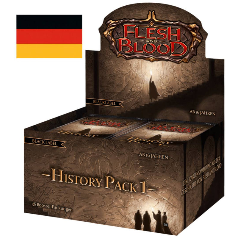 Booster Box - Flesh and Blood - History Pack 1 - Black Label