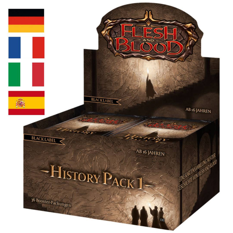 Booster Box - Flesh and Blood - History Pack 1 - Black Label